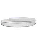 Cadeaulint; Wit - velvet - 3 meter