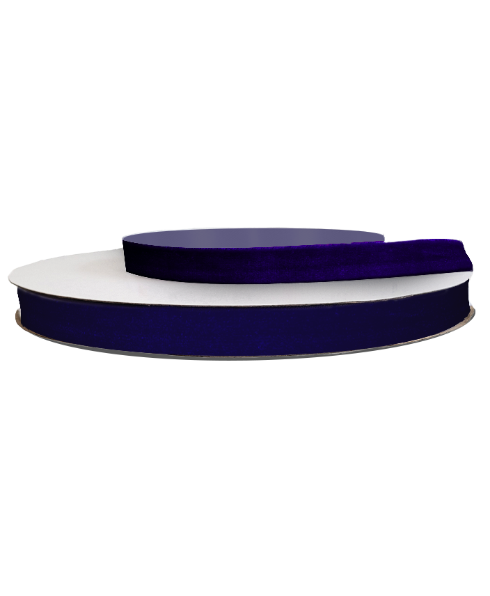 Cadeaulint; Velvetlint - Donkerblauw - 3 meter