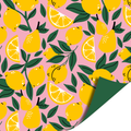 Cadeaupapier; Lovely Lemons - 70x200cm