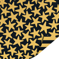 Cadeaupapier; Stars Black - 70x200cm