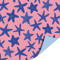 Cadeaupapier; Sea Stars - 70x200cm