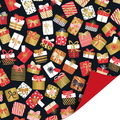 Cadeaupapier; Kadootjesfeest - 70x200cm
