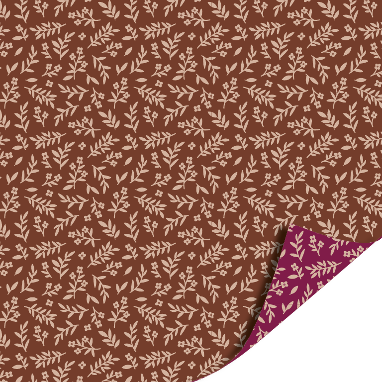 Cadeaupapier; Luxury Flowers - 70x200cm