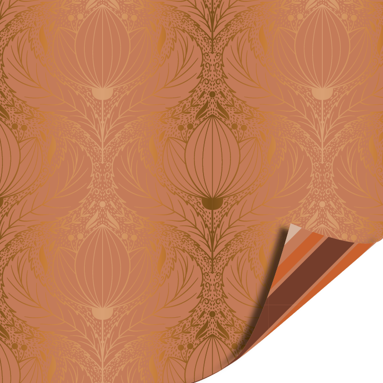 Cadeaupapier; Luxury Lotus - 70x200cm