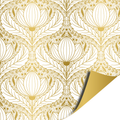 Cadeaupapier; Luxury Lotus - gold - 70x200cm