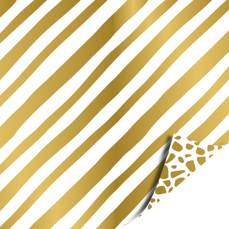 Cadeaupapier; Painted Lines - 70x200cm