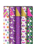 Cadeaupapier; Shiny Christmas - 5 rollen - 70x200cm