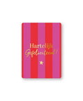 Cadeaukaart; Hartelijk Gefeliciteerd!