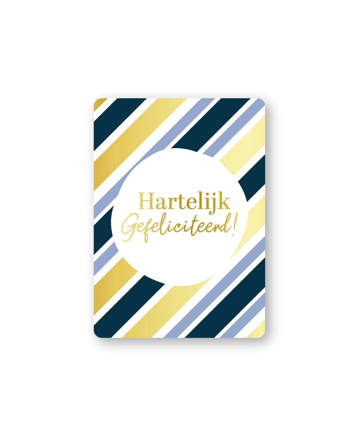 Cadeaukaart; Hartelijk Gefeliciteerd!