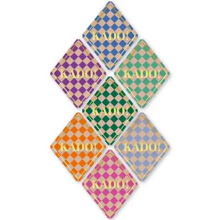 Cadeausticker; Kado - 7 varianten -  7x