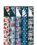 Cadeaupapier; Winter Wonderland - 5 rollen - 70x200cm