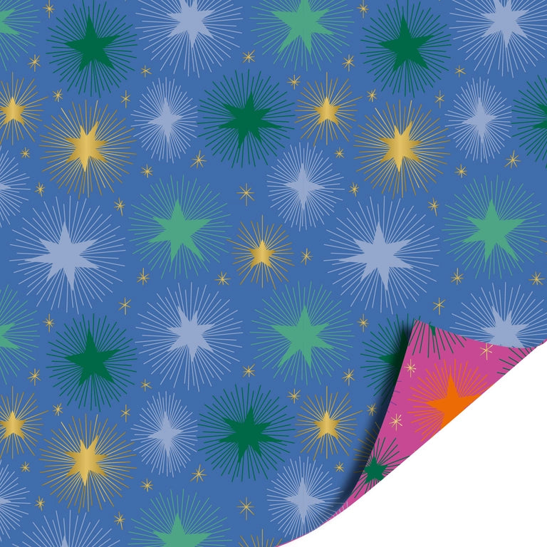 Cadeaupapier; Stargazing - blue - 70x200cm