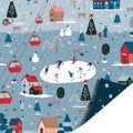 Cadeaupapier; Winter Wonderland - 70x200cm