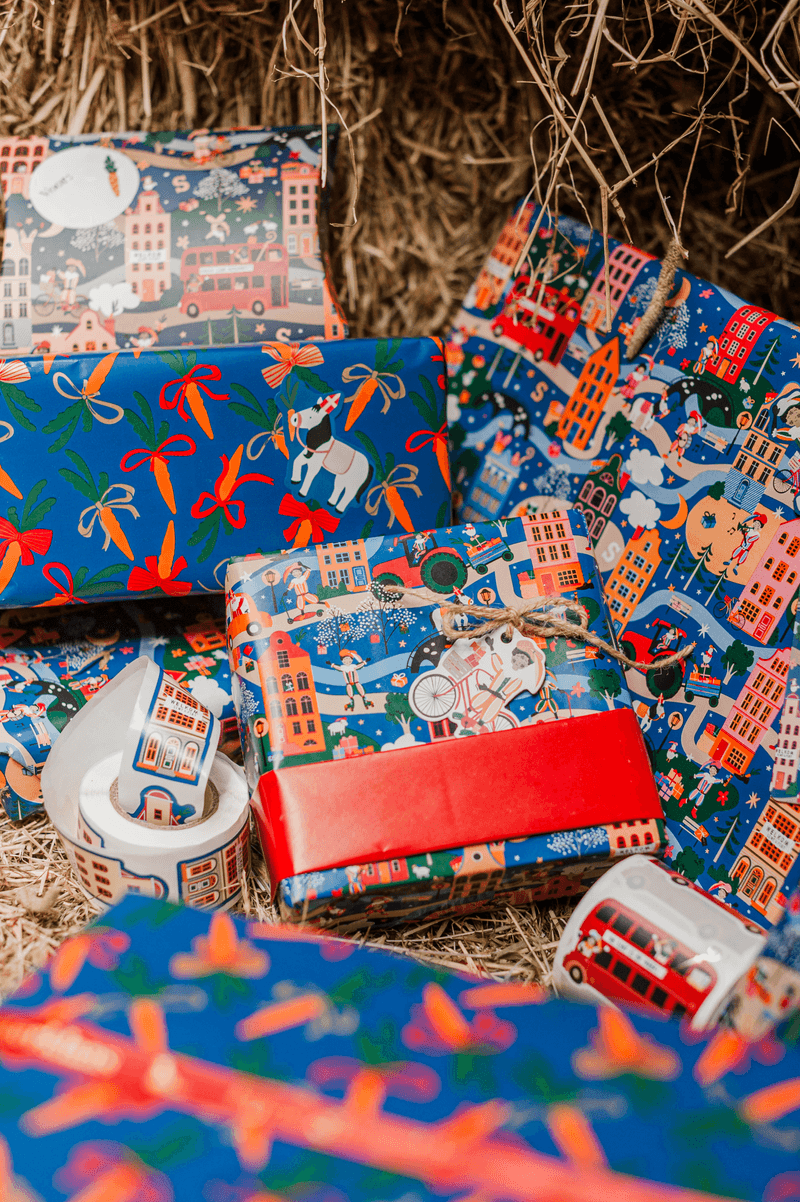 Cadeaupapier; Sinterklaasfeest - 5 rollen - 70x200cm