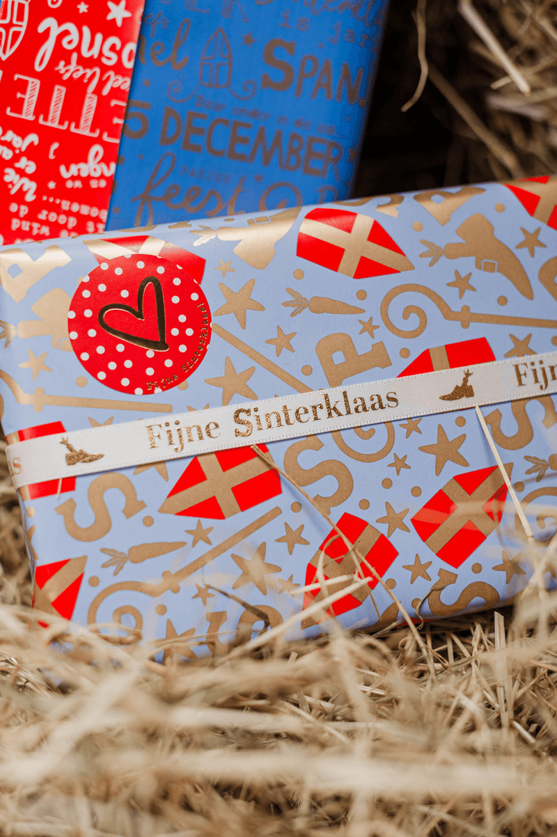Cadeaupapier; Sinterklaasluxe - 5 rollen - 70x200cm