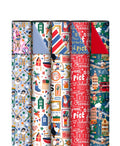 Cadeaupapier; Sinterklaasfeest - 5 rollen - 70x200cm