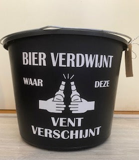 bier verdwijnt waar deze vent verschijnt
