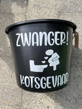 cadeauemmer zwanger kotsgevaar