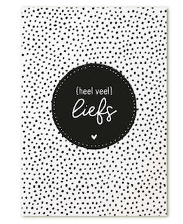 kaart heel veel liefs