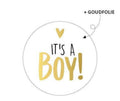 cadeausticker its a boy