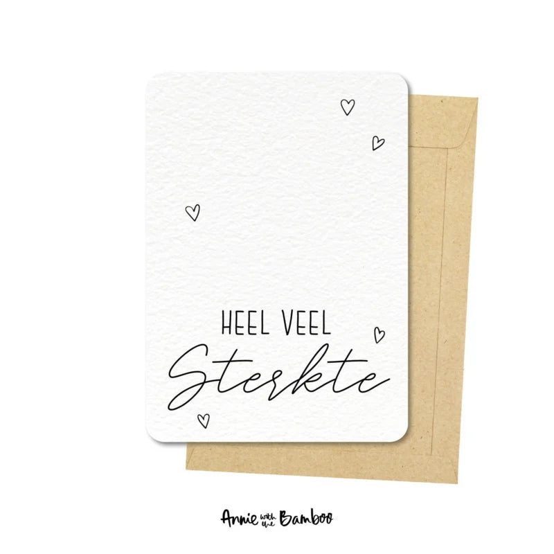 kaart heel veel sterkte