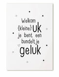 kaart welkom kleine uk
