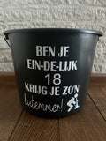 cadeauemmer ben je eindelijk 18 krijg je zon kutemmer