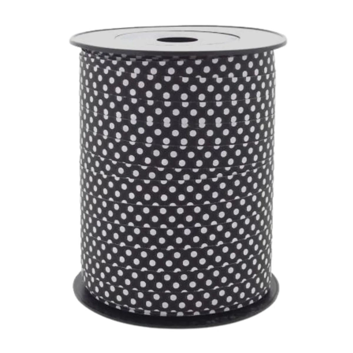 cadeaulint dots zwart wit
