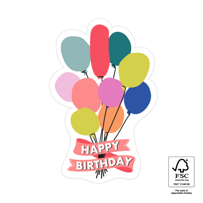 cadeausticker balloons