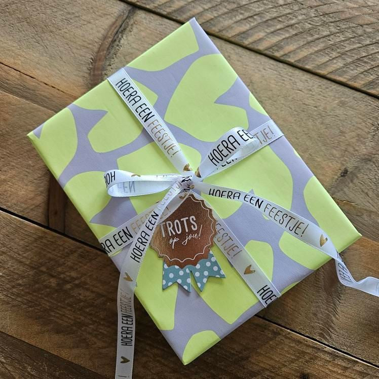 cadeaupapier neon