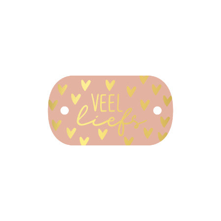 cadeaulabel veel liefs