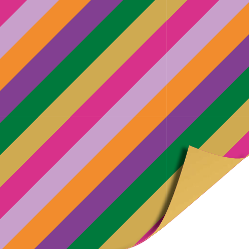 cadeaupapier Funky stripes