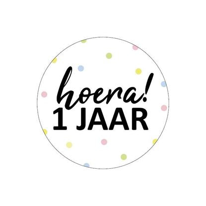 Hoera, 1 jaar!