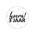 Hoera, 3 jaar!