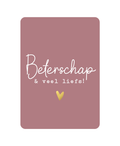kaart beterschap en veel liefs