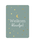kaart welkom kleintje