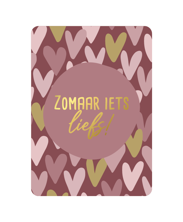 kaart zomaar iets liefs