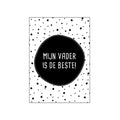 kaart mijn vader is de beste
