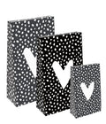 blokbodemzak hartjes dots