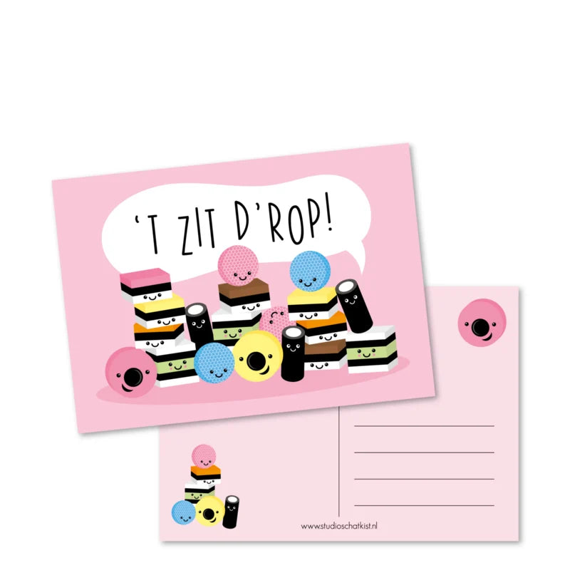 kaart t zit d'rop