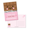 kaart i love you more than chocolate