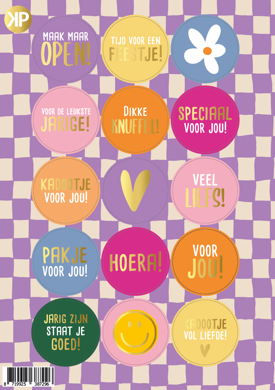 stickervel handdraw grid
