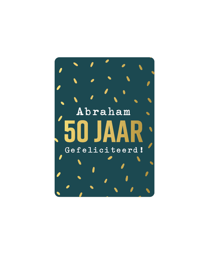 cadeaukaart abraham