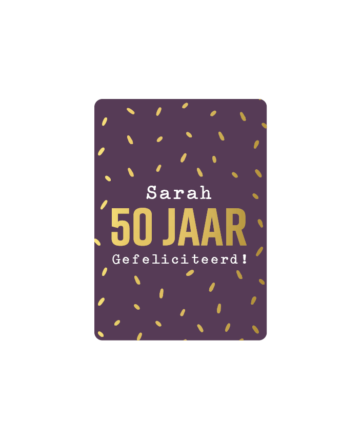 cadeaukaart sarah