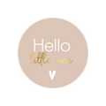 cadeausticker hello little one