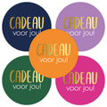 cadeausticker cadeau voor jou!