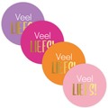 cadeausticker veel liefs!
