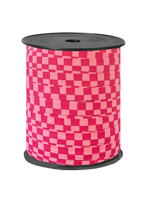 cadeaulint handdraw grid roze
