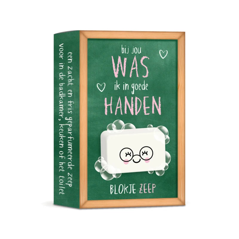 zeep ik was in goede handen
