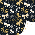 cadeaupapier bows blackgold